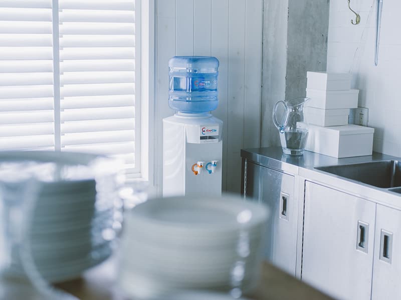 家庭に置いてあるクリクラサーバーの画像